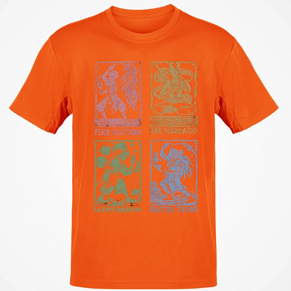 Classic Unisex T-Shirt - K5ZZGR7V - Orange - 8