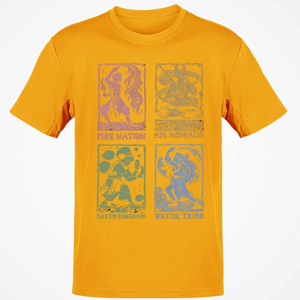 Classic Unisex T-Shirt - K5ZZGR7V - Gold - 4