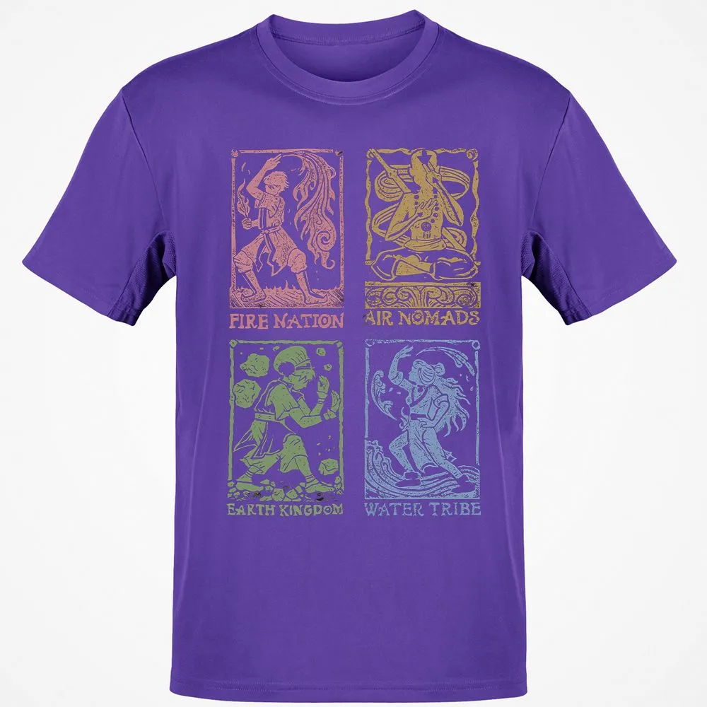 Classic Unisex T-Shirt - K5ZZGR7V - Purple - 9
