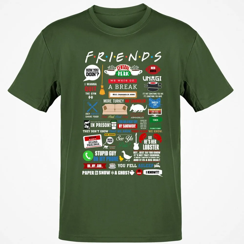 Classic Unisex T-Shirt - EFJAHL8Y - Military Green - 6