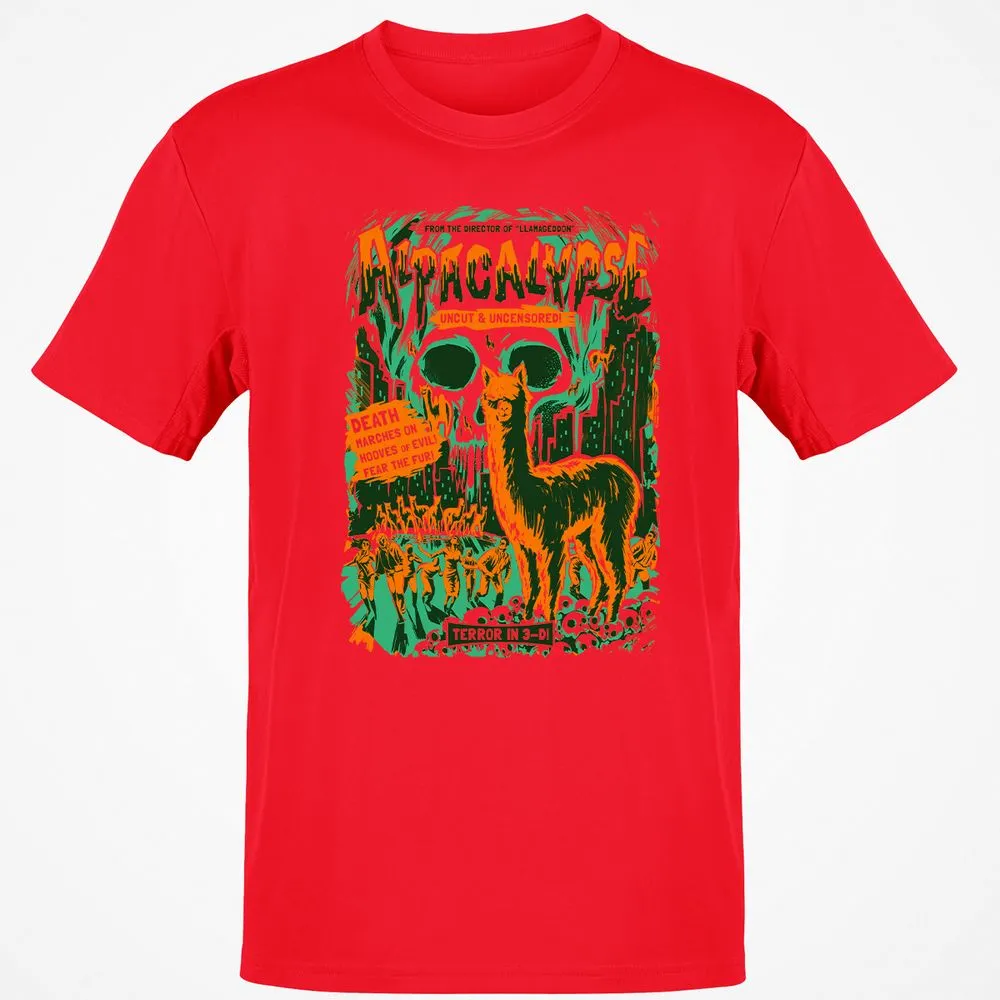 Classic Unisex T-Shirt - HRB98YHU - Red - 10