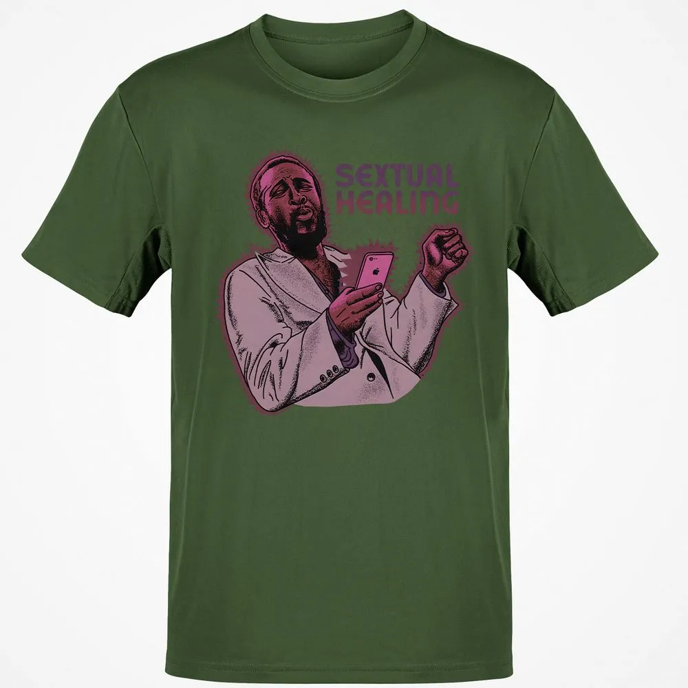 Classic Unisex T-Shirt - YUC4XMV7 - Military Green - 6