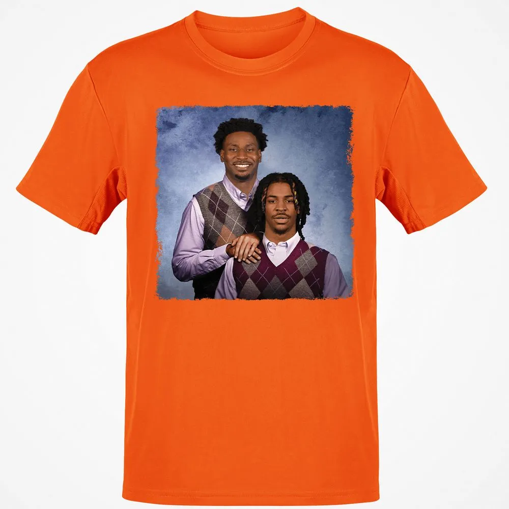 Classic Unisex T-Shirt - N552GC7Y - Orange - 8