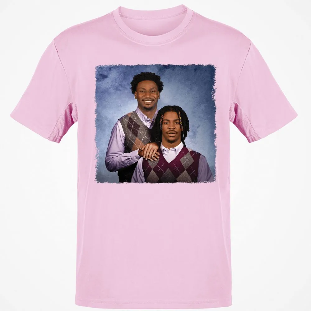 Classic Unisex T-Shirt - N552GC7Y - Light Pink - 5