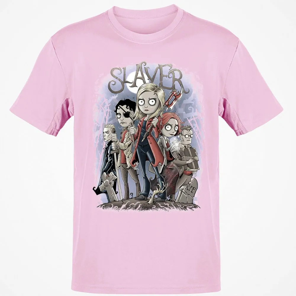 Classic Unisex T-Shirt - PJR4CUEC - Light Pink - 5