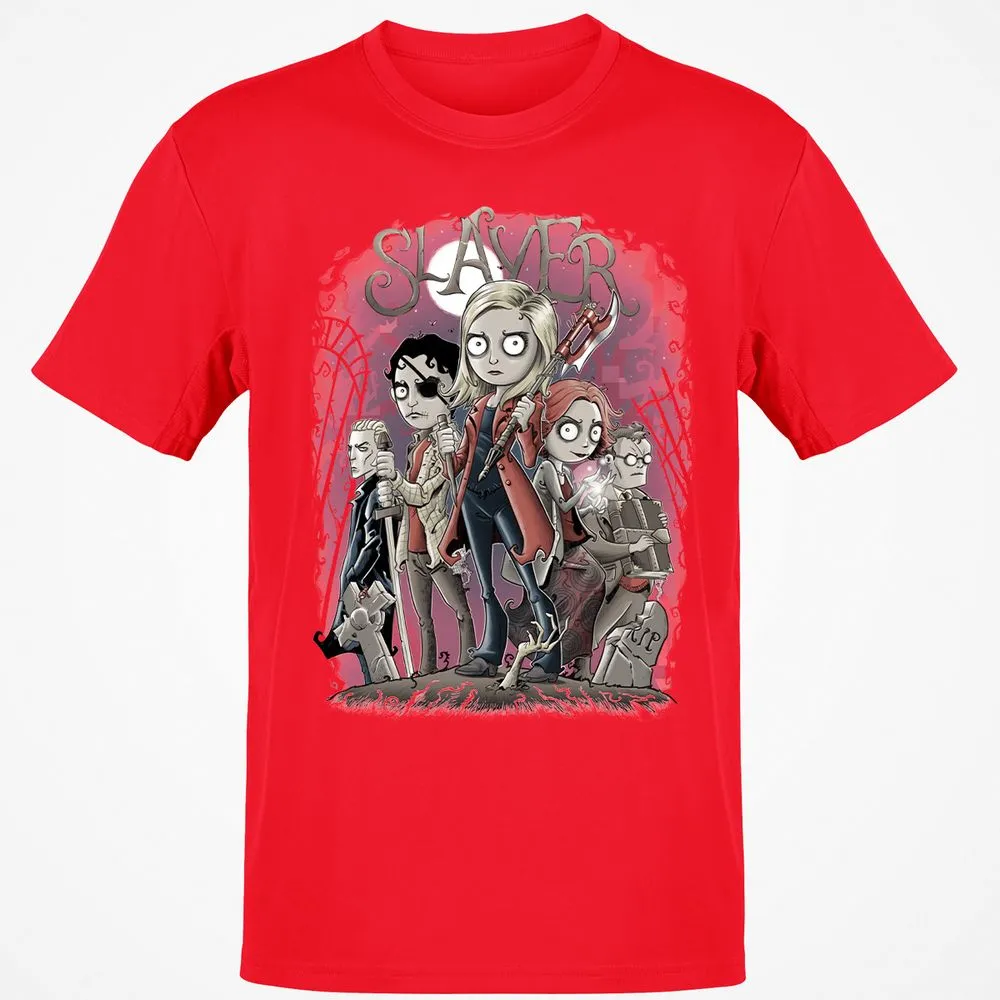 Classic Unisex T-Shirt - PJR4CUEC - Red - 10