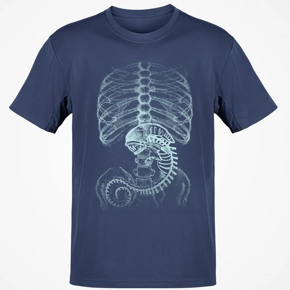 Classic Unisex T-Shirt - D7BHCQK4 - Navy - 7