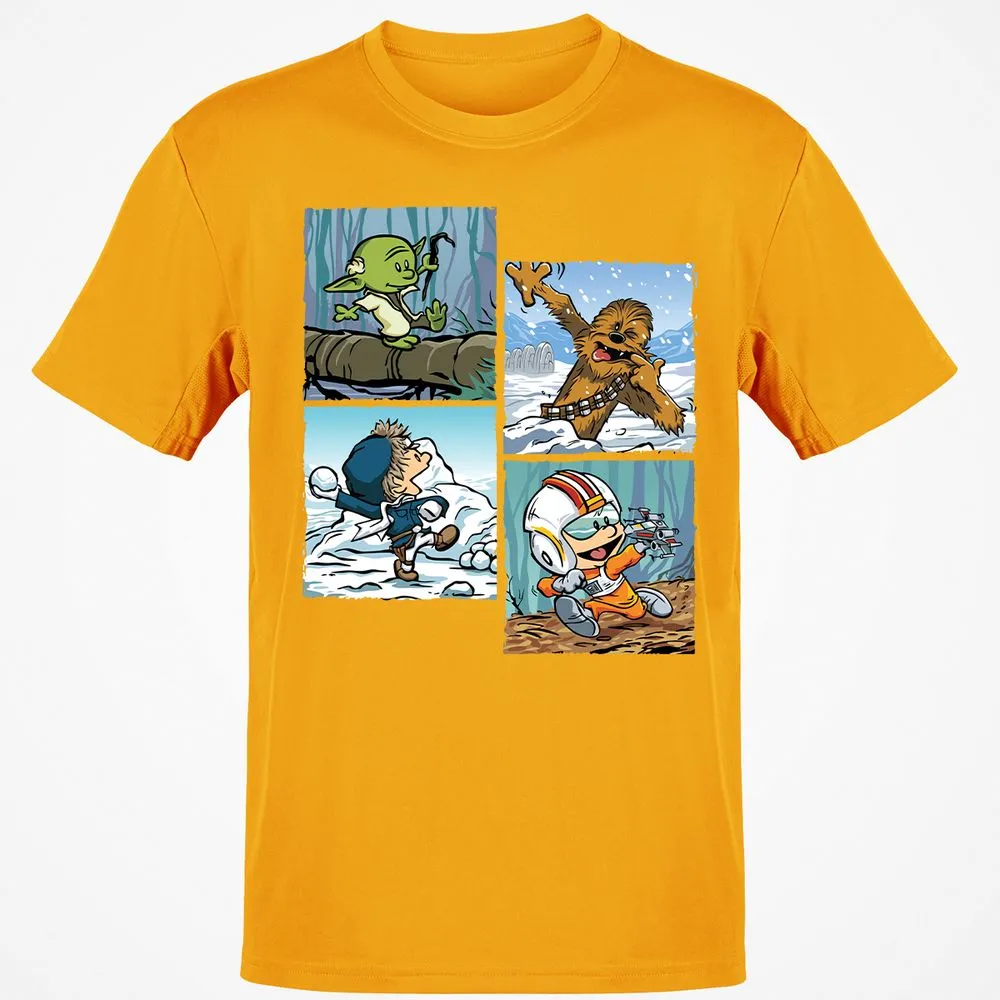Classic Unisex T-Shirt - 7ZNEH7HM - Gold - 4