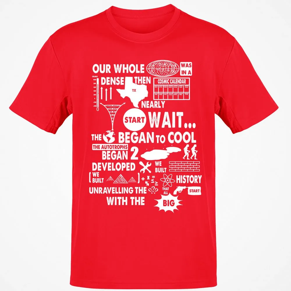 Classic Unisex T-Shirt - RX6NRL7V - Red - 10