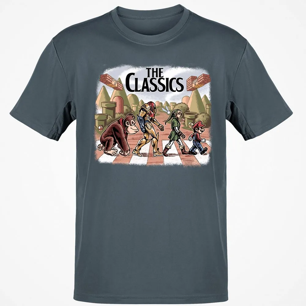 Classic Unisex T-Shirt - 5NL1ZA7N - Charcoal - 3