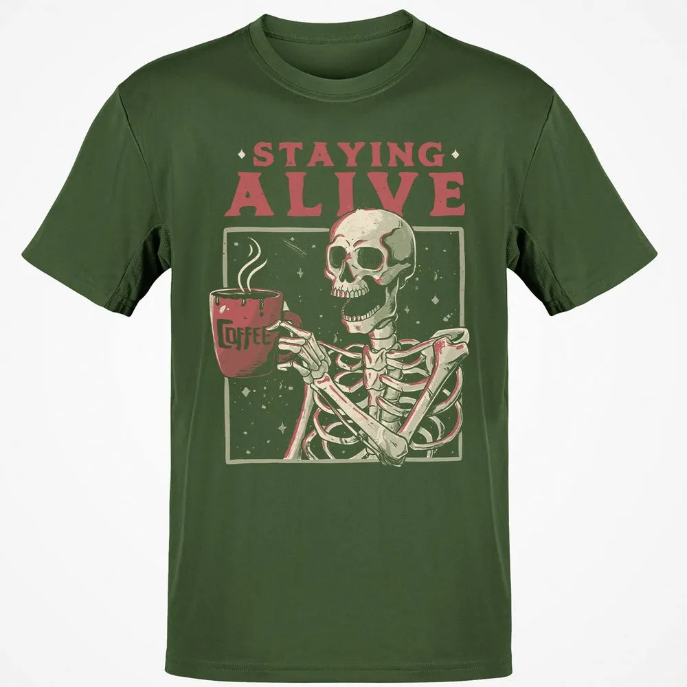 Classic Unisex T-Shirt - 5V34ZK76 - Military Green - 6
