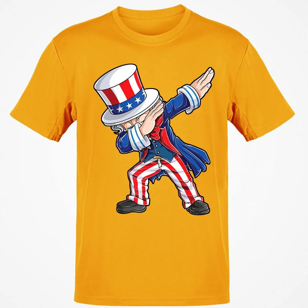 Classic Unisex T-Shirt - HYGH5RLV - Gold - 4