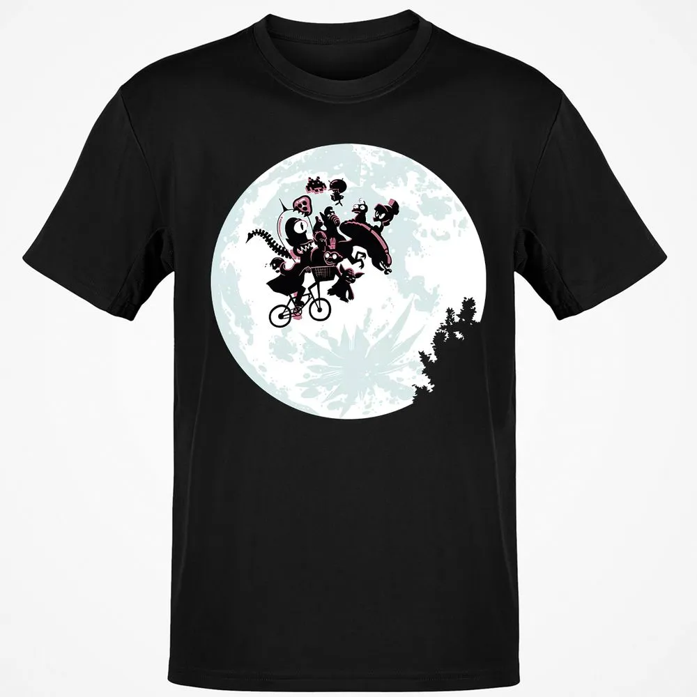 Classic Unisex T-Shirt - B5YLXY4Z - Black - 1