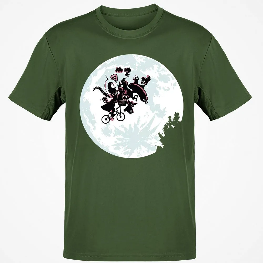 Classic Unisex T-Shirt - B5YLXY4Z - Military Green - 6