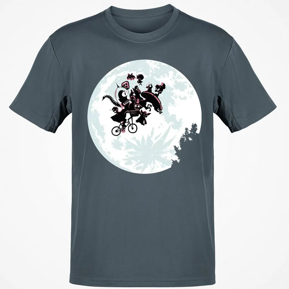 Classic Unisex T-Shirt - B5YLXY4Z - Charcoal - 3