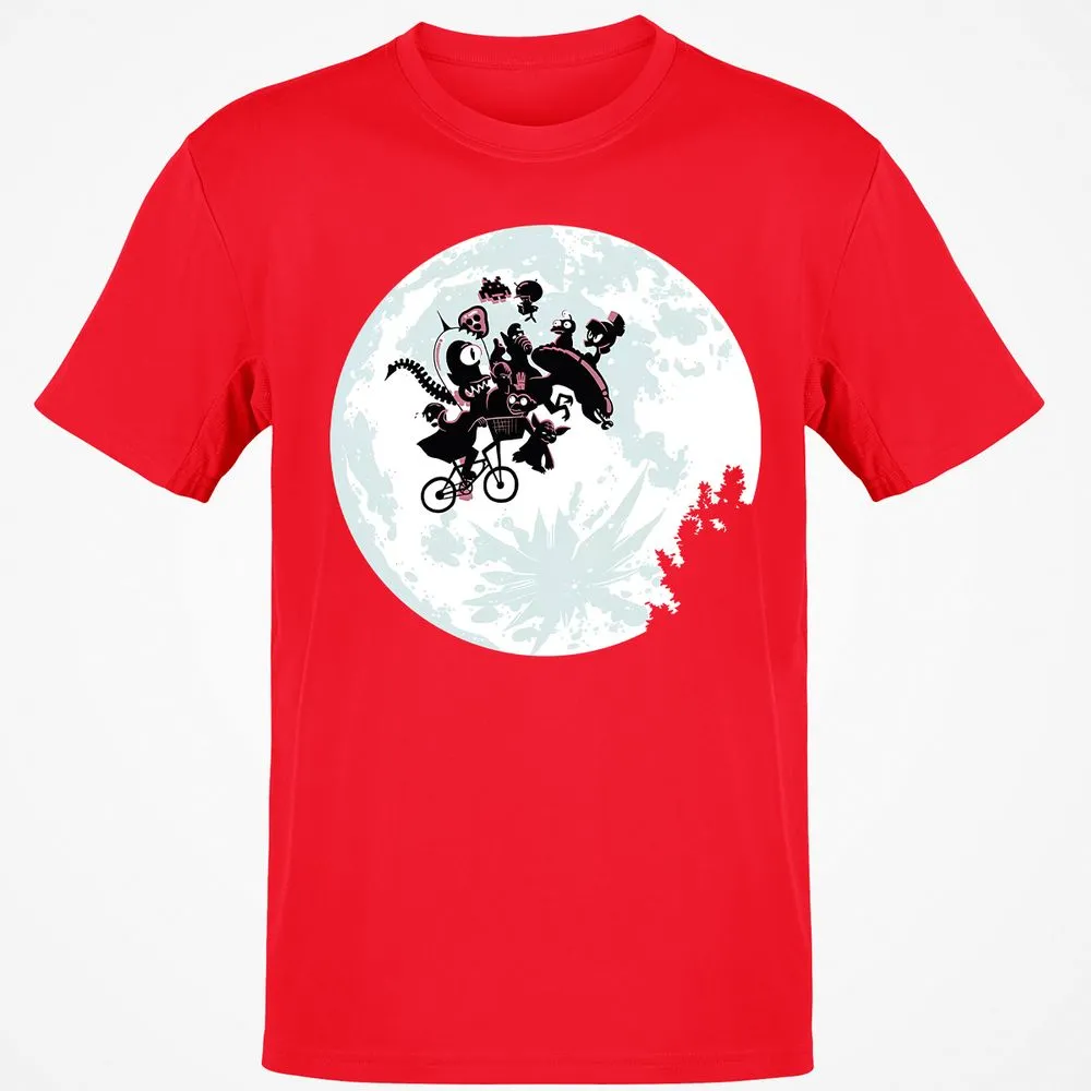 Classic Unisex T-Shirt - B5YLXY4Z - Red - 10