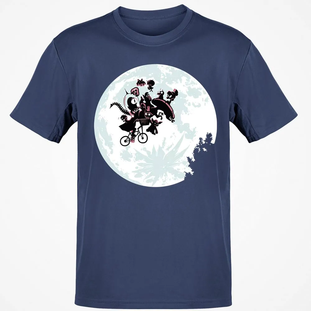 Classic Unisex T-Shirt - B5YLXY4Z - Navy - 7