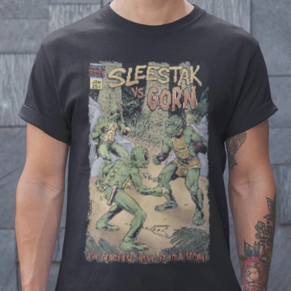 Sleestak Vs. Gorn Classic Unisex T-Shirt - 2