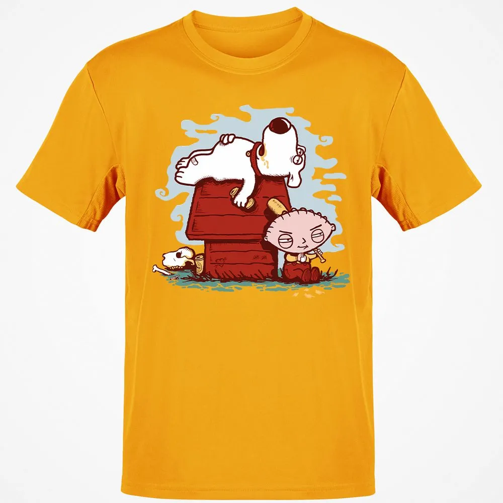 Classic Unisex T-Shirt - YR9XRKVS - Gold - 4