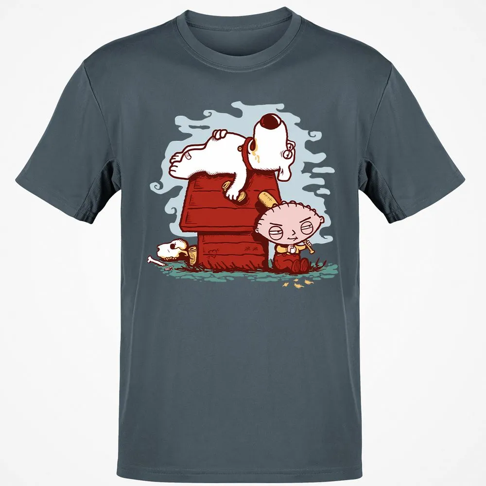 Classic Unisex T-Shirt - YR9XRKVS - Charcoal - 3