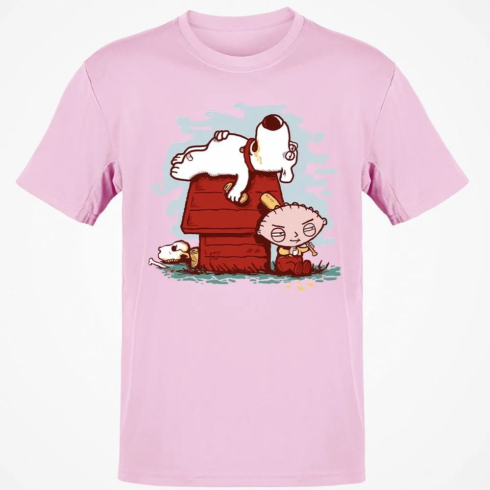 Classic Unisex T-Shirt - YR9XRKVS - Light Pink - 5