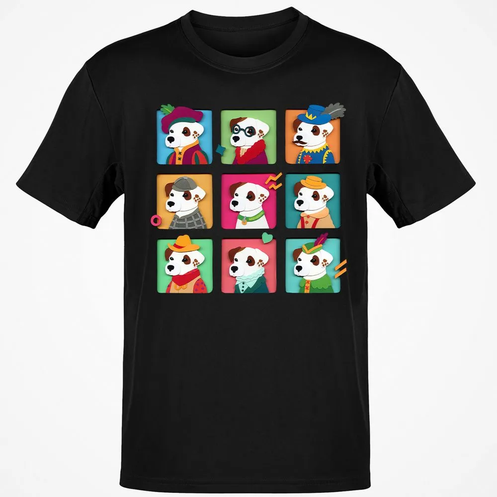 Classic Unisex T-Shirt - HV4EEZU4 - Black - 1