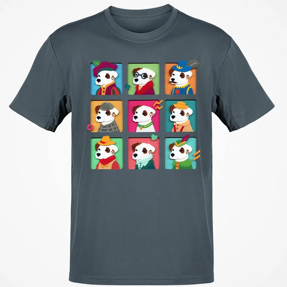 Classic Unisex T-Shirt - HV4EEZU4 - Charcoal - 3