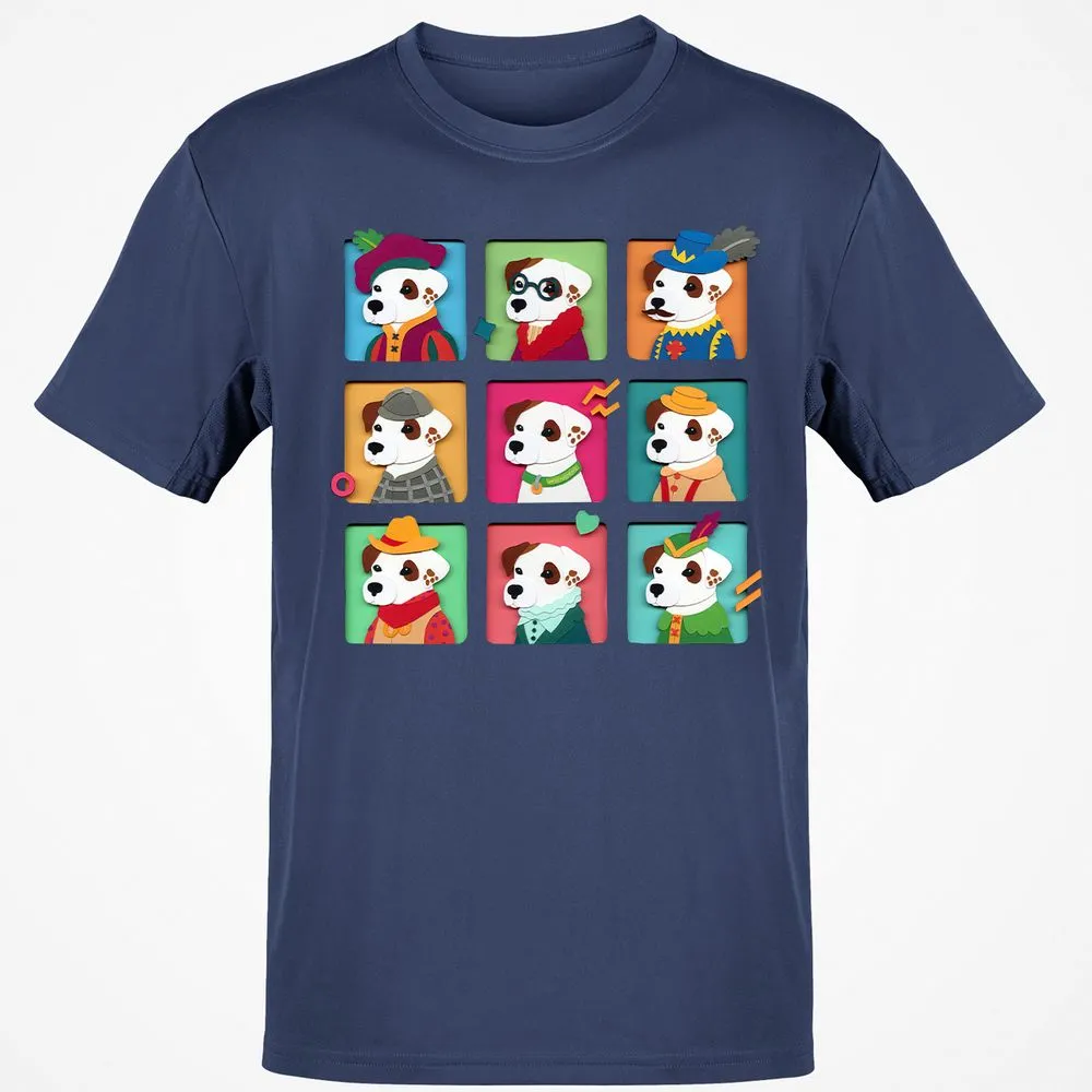 Classic Unisex T-Shirt - HV4EEZU4 - Navy - 7