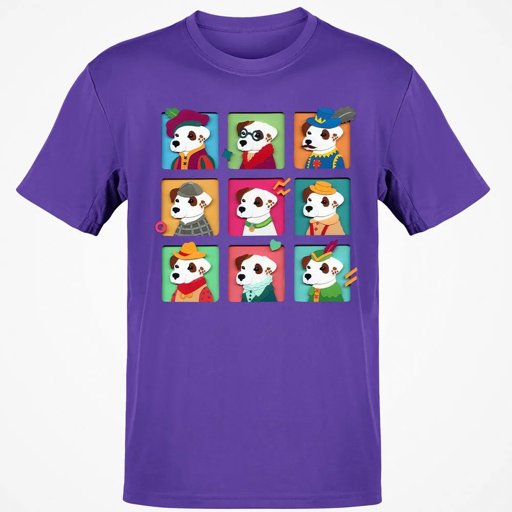 Classic Unisex T-Shirt - HV4EEZU4 - Purple - 9