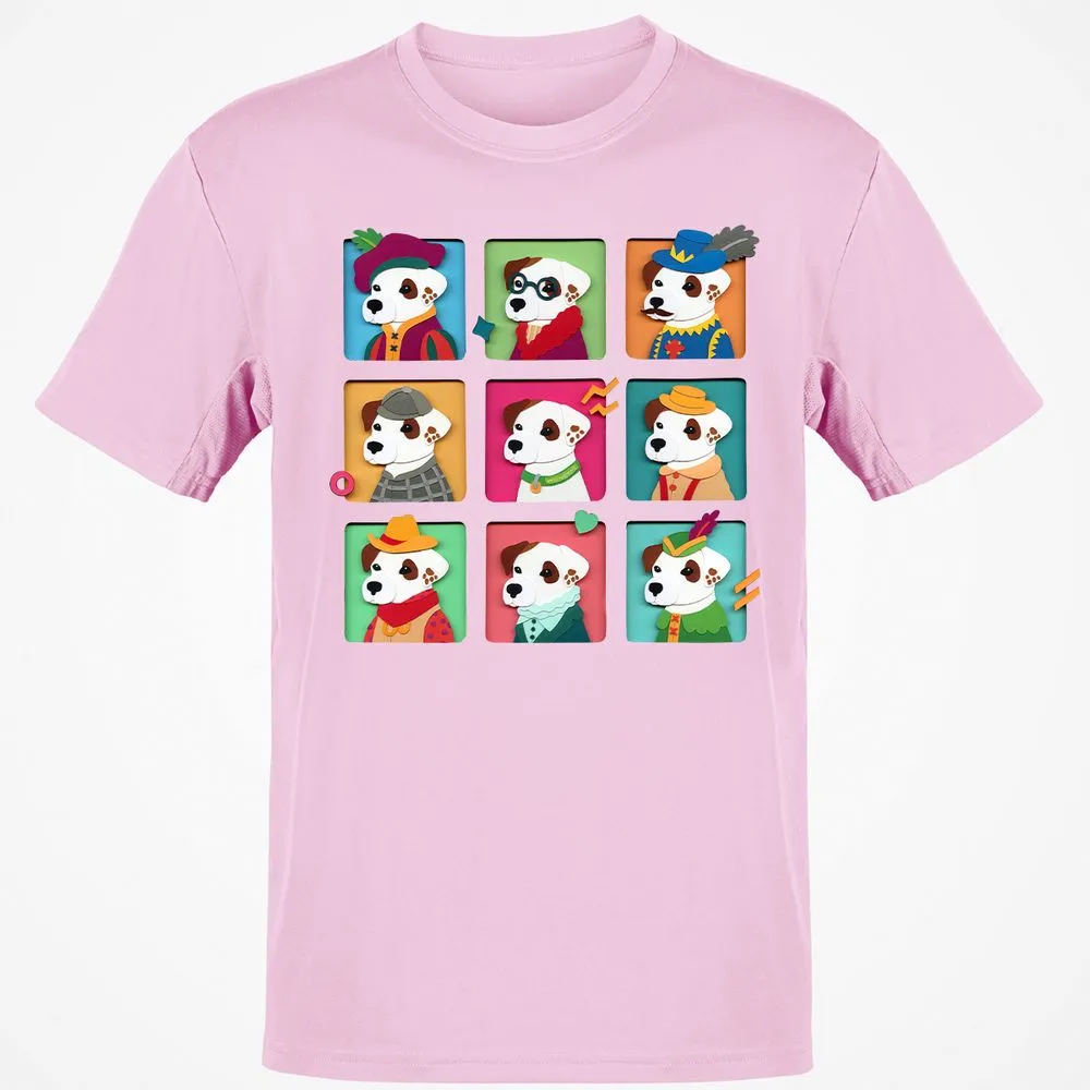Classic Unisex T-Shirt - HV4EEZU4 - Light Pink - 5