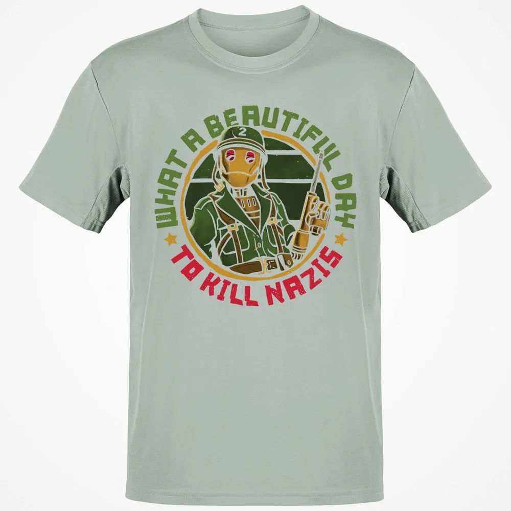 Classic Unisex T-Shirt - Q6T1GFBX - Ash - 2