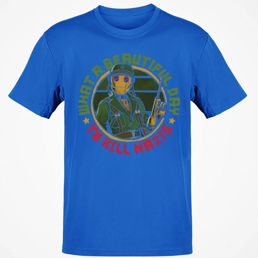 Classic Unisex T-Shirt - Q6T1GFBX - Royal - 11