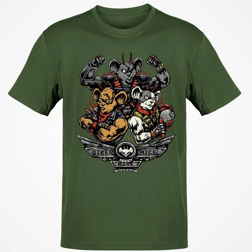 Classic Unisex T-Shirt - C82XT4ET - Military Green - 6