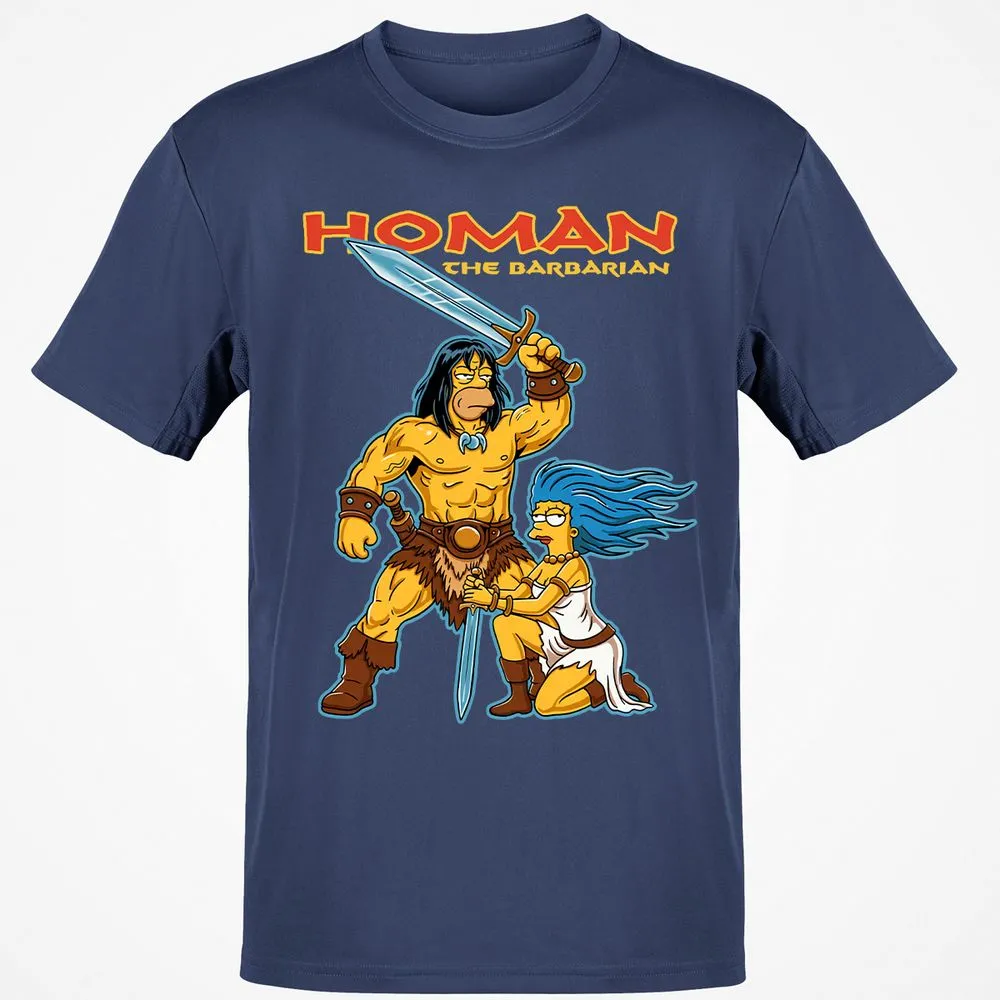 Classic Unisex T-Shirt - TBC9HURG - Navy - 7