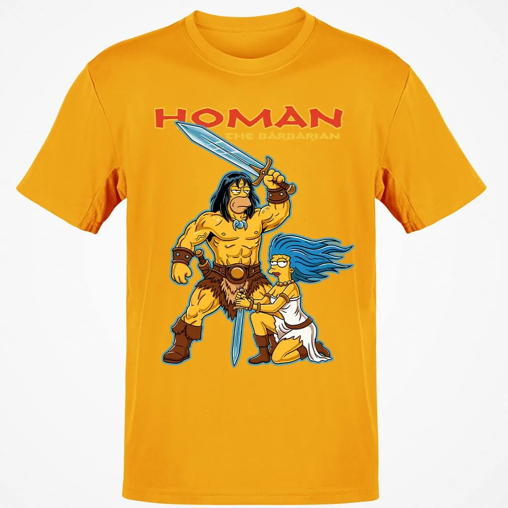 Classic Unisex T-Shirt - TBC9HURG - Gold - 4