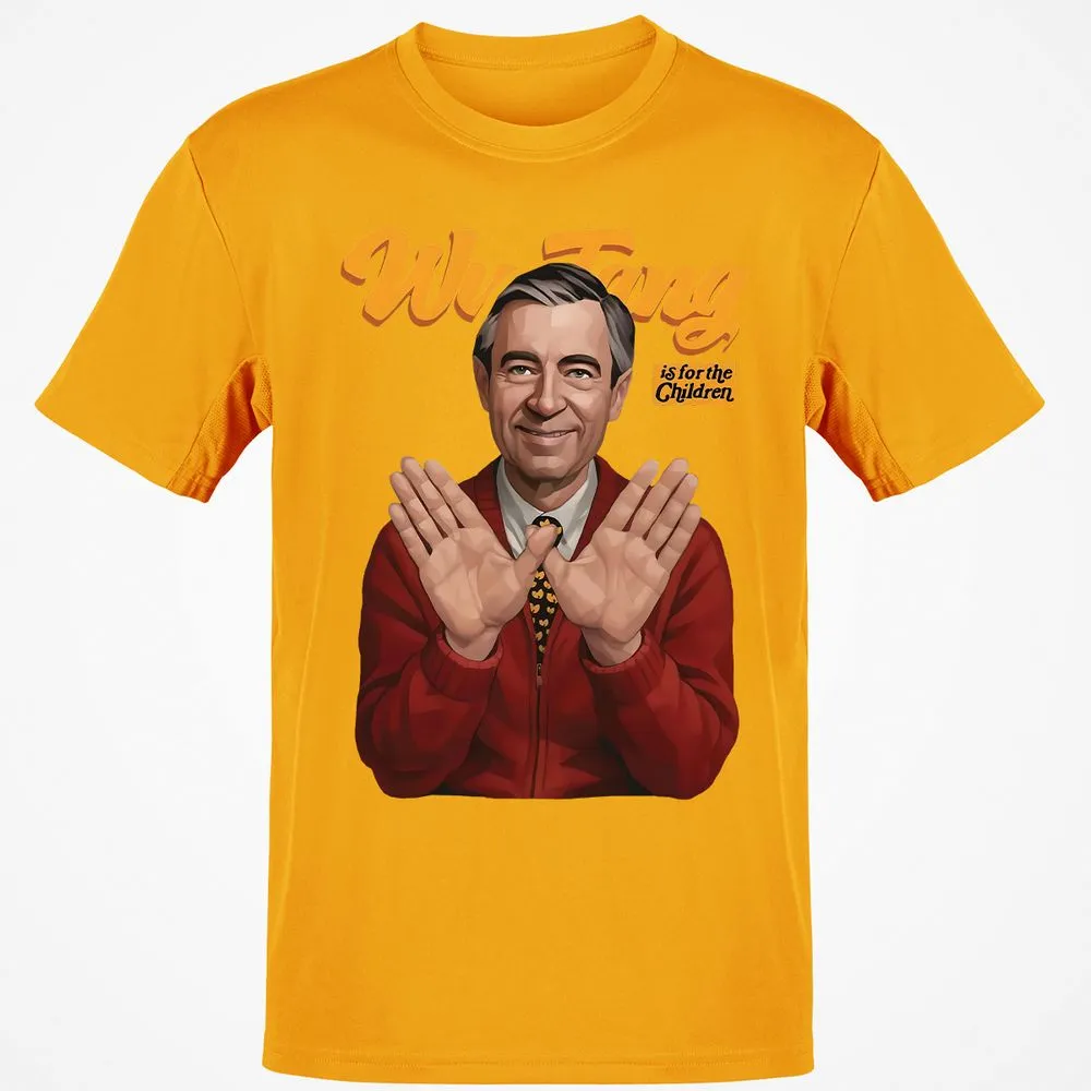 Classic Unisex T-Shirt - AKRWYDUT - Gold - 4