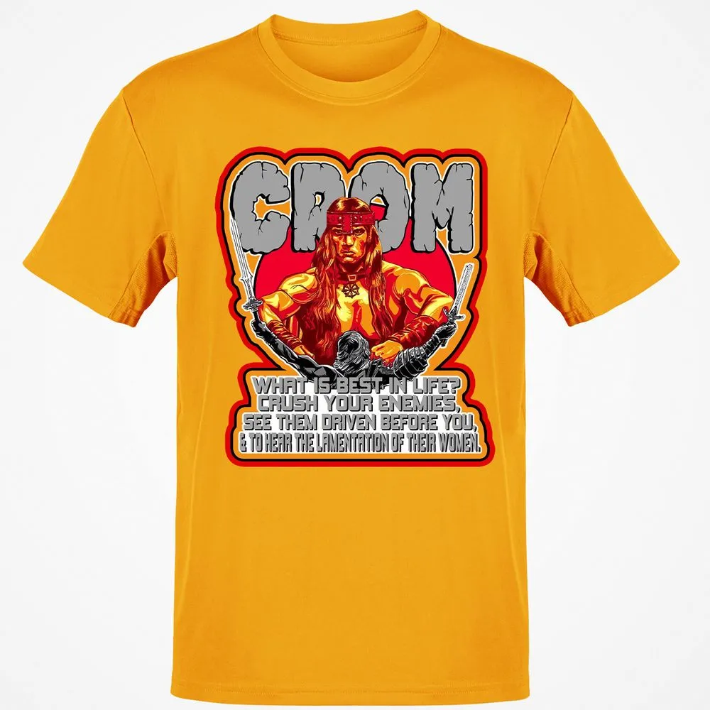 Classic Unisex T-Shirt - EKPZHPDE - Gold - 4