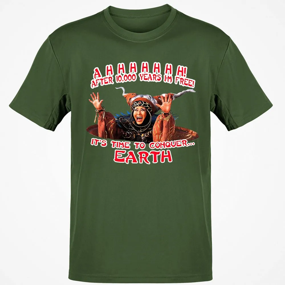 Retro Rita Repulsa MMPR - Military Green - 6