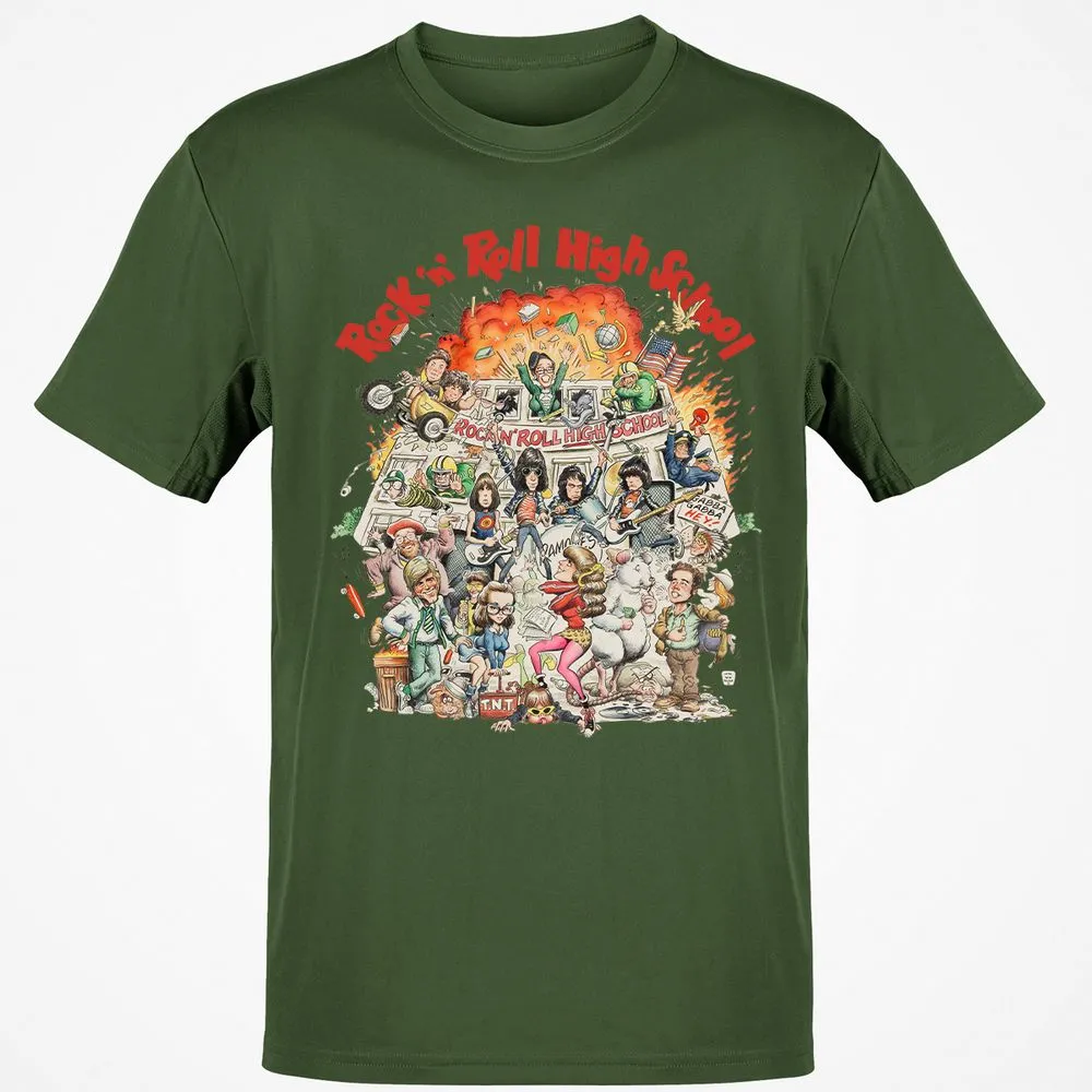 High School - Military Green - 6