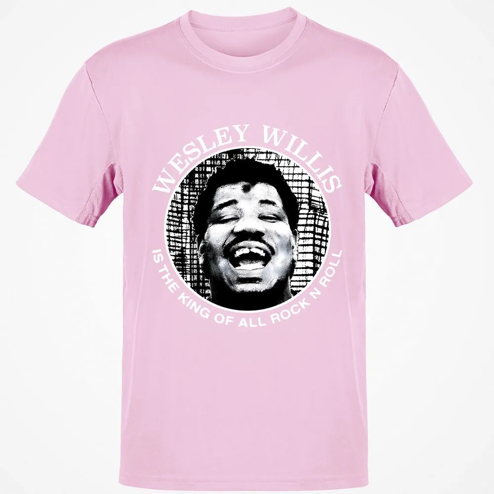Wesley Willis is the king - Light Pink - 5