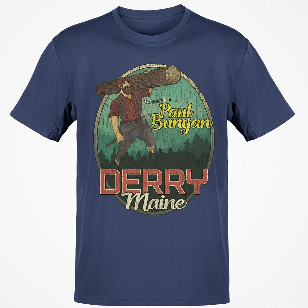 Derry Birthplace of Paul Bunyan - Navy - 7
