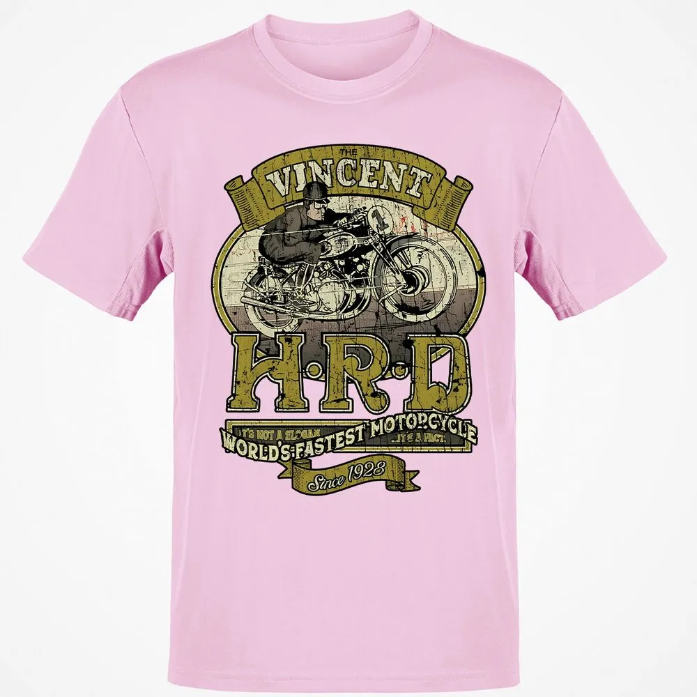 Vincent HRD Motorcycles 1928 - Light Pink - 5