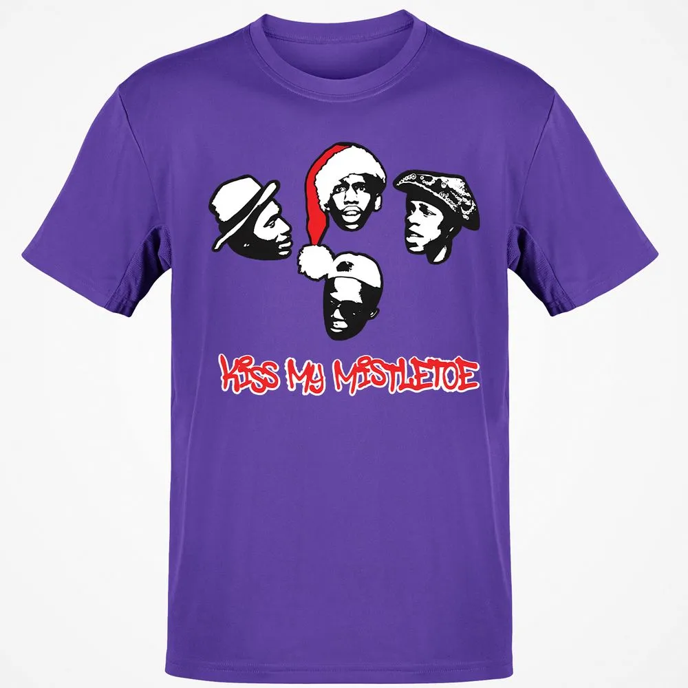 Kiss My Mistletoe Xmas Rap - Purple - 9