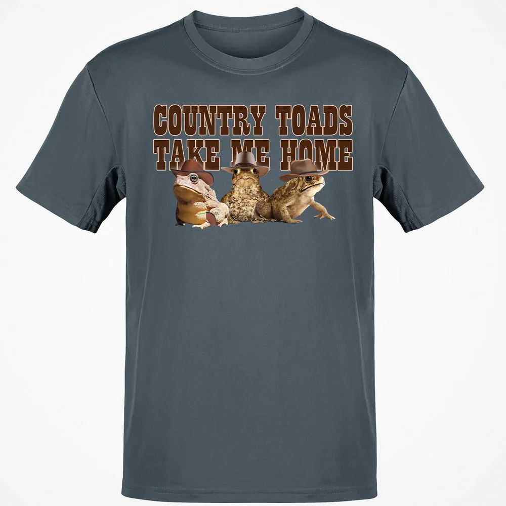 Country Toads Take Me Home - Charcoal - 3