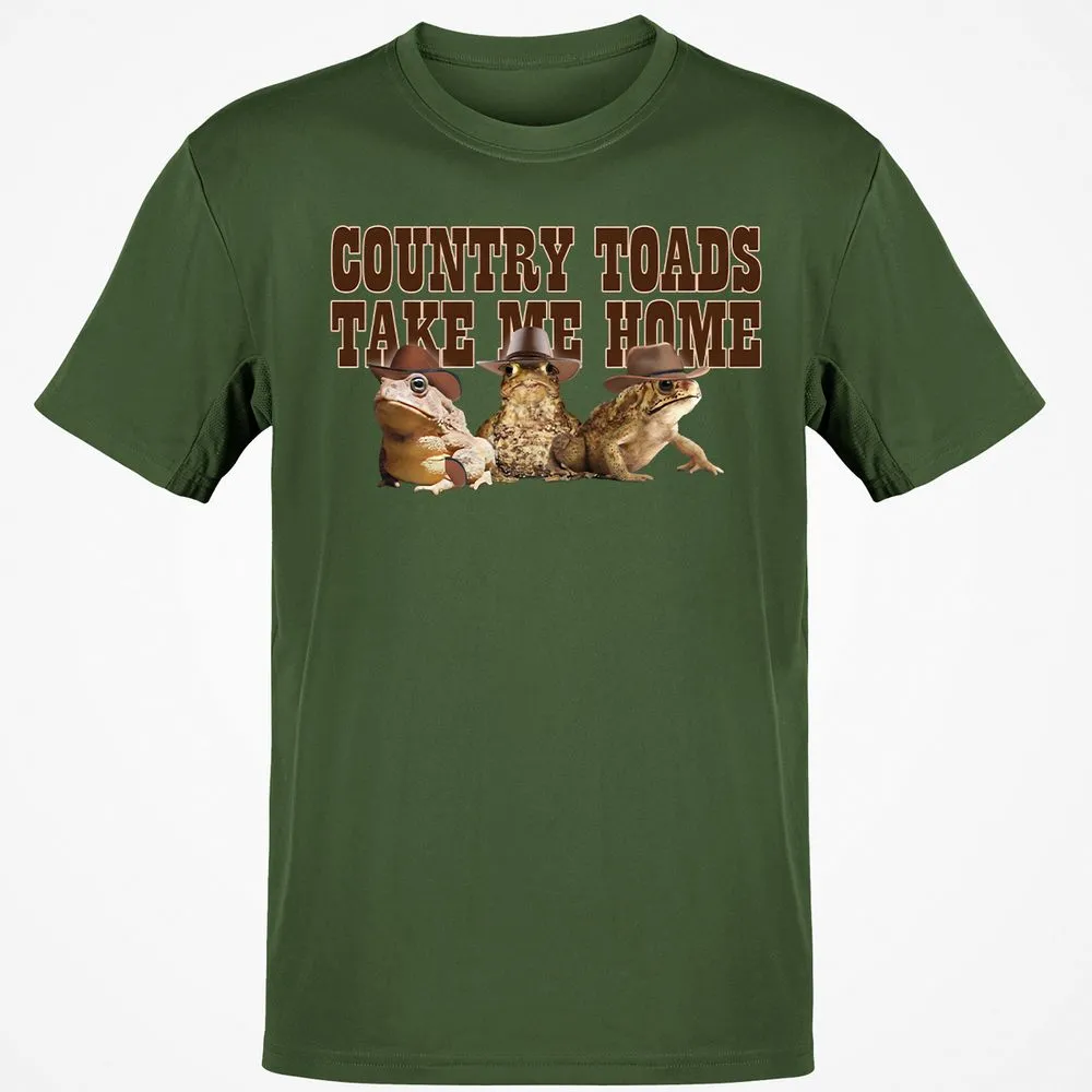 Country Toads Take Me Home - Military Green - 6
