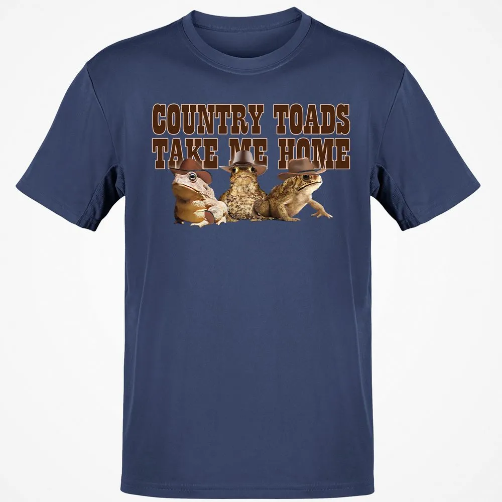 Country Toads Take Me Home - Navy - 7