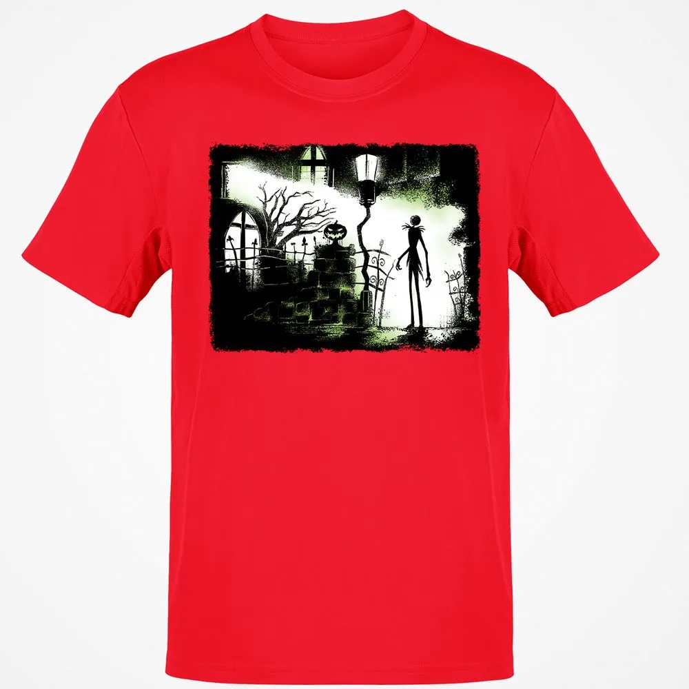 Classic Unisex T-Shirt - Black - Red - 10