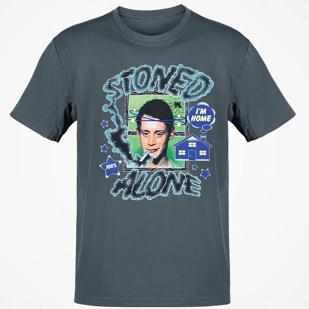 Stoned home alone - Charcoal - 3