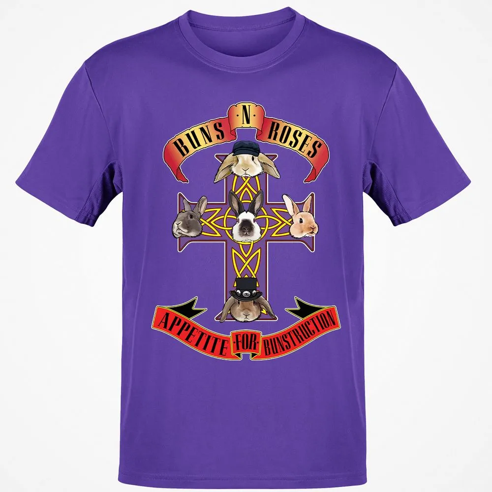 Buns and Roses - Purple - 9