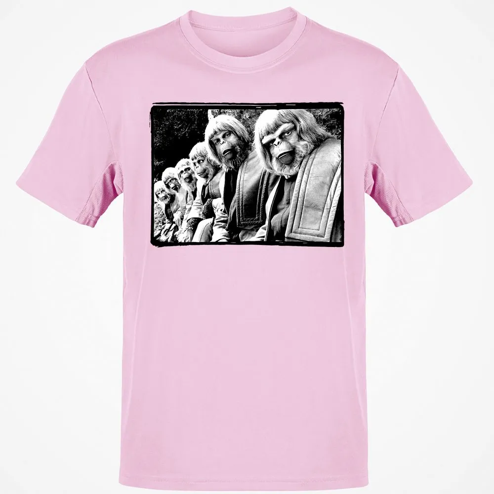 Classic Unisex T-Shirt - QW9KLNEL - Light Pink - 5